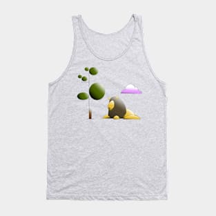 Lion Deconstructed Tank Top